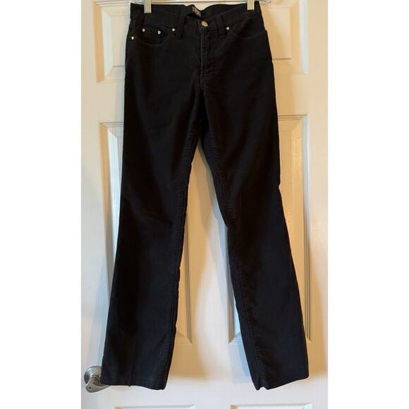 Versace Jeans Couture Womens Stretch Black Pants Size 26 - Picture 1 of 9